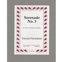 Serenade No. 3 - Piano Trio