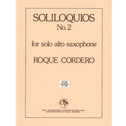Soliloquios No. 2 - Alto Sax Unaccompanied