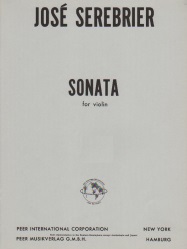 Sonata - Violin Unaccompanied