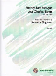 25 Baroque and Classical Duets, Book 1 - Tuba Duet