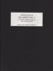 Quartet No. 1 - Trumpet, Tenor Sax, Piano and Percussion (Score)