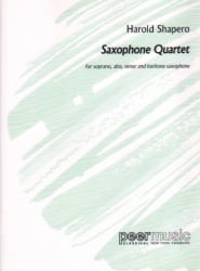 Saxophone Quartet - Sax Quartet SATB