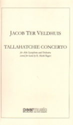 Tallahatchie Concerto - Alto Sax and Band (Score)