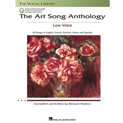 Art Song Anthology (with Audio Access) - Low Voice and Piano