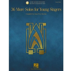 36 More Solos for Young Singers - Book with Audio Access