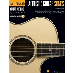 Acoustic Guitar Songs (2nd Ed.) - Book with Online Audio Access