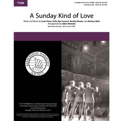 Sunday Kind of Love, A - TTBB a cappella