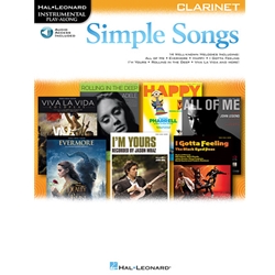 Simple Songs - Clarinet (Book/Audio)