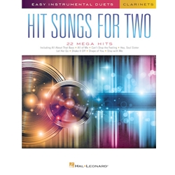 Hit Songs for Two - Clarinets