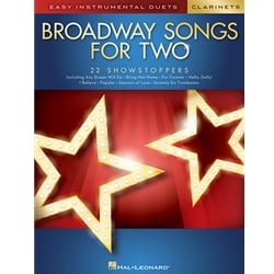 Broadway Songs for Two - Clarinets