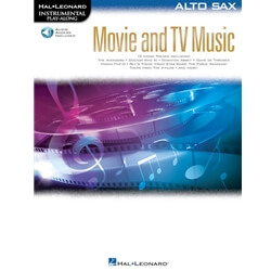 Movie and TV Music - Alto Sax (Book/Audio)