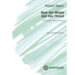 How the Whale Got His Throat - Narrator, Violin, and Piano