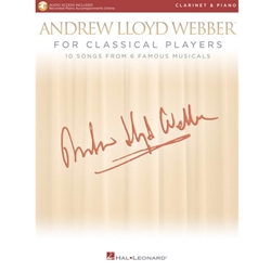 Andrew Lloyd Webber for Classical Players - Clarinet and Piano