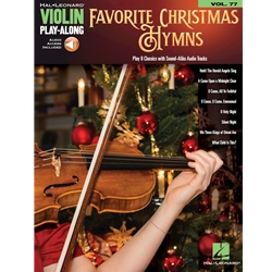 Favorite Christmas Hymns - Violin Play-Along
