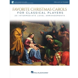 Favorite Christmas Carols for Classical Players - Cello and Piano
