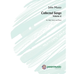 Collected Songs, Volume 6 - High Voice and Piano