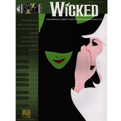 Wicked: Piano Duet Play-Along - 1 Piano, 4 Hands