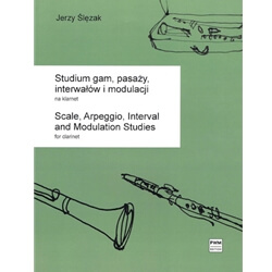 Scale, Arpeggio, Interval and Modulation Studies - Clarinet Study