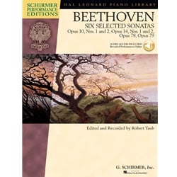 6 Selected Sonatas (Book/2 CDs) - Piano