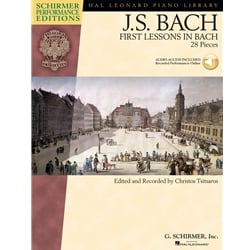 First Lessons in Bach - Piano (Book/Audio Access)