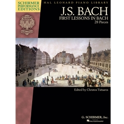 First Lessons in Bach - Piano