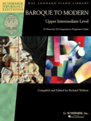 Baroque to Modern: Upper Intermediate Level - Piano Solo