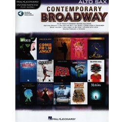 Contemporary Broadway - Alto Sax