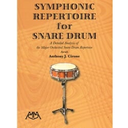 Symphonic Repertoire for Snare Drum - Snare Drum Method