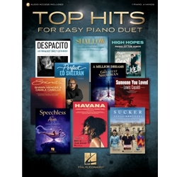 Top Hits for Easy Piano Duet - 1 Piano, 4 Hands