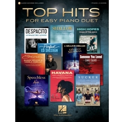 Top Hits for Easy Piano Duet - 1 Piano, 4 Hands