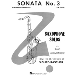 Sonata No. 3 - Alto Sax and Piano