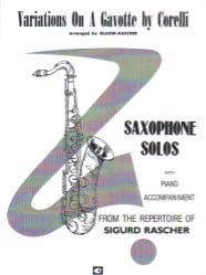 Variations on a Gavotte - Alto Sax and Piano