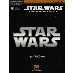 Star Wars: Music from All 9 Films (Book/Audio Access) - Flute