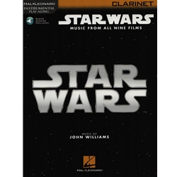 Star Wars: Music from All 9 Films (Book/Audio Access) - Clarinet