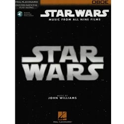 Star Wars: Music from All 9 Films (Book/Audio Access) - Oboe
