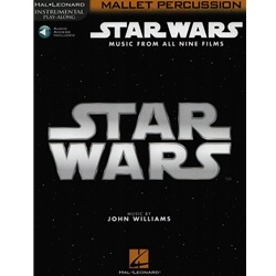 Star Wars: Music from All 9 Films (Book/Audio Access) - Mallet Percussion