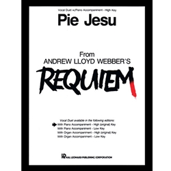 Pie Jesu (High Key) - Vocal Duet with Piano