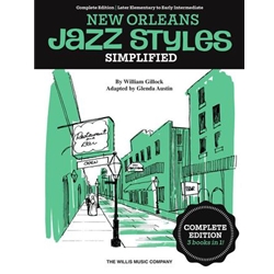 Simplified New Orleans Jazz Styles, Complete Edition - Piano