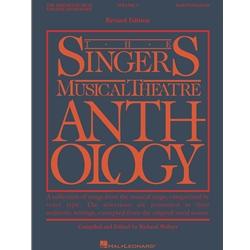 Singer's Musical Theatre Anthology, Volume 1 - Baritone/Bass