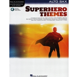 Superhero Themes (Book/Audio Access) - Alto Sax