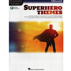 Superhero Themes (Book/Audio Access) - Cello