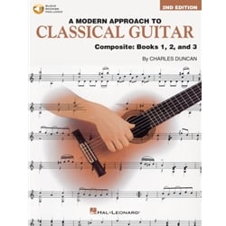 Modern Approach to Classical Guitar Composite Edition: Books 1, 2, and 3