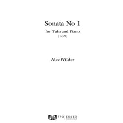 Sonata No. 1 (1959) - Tuba and Piano
