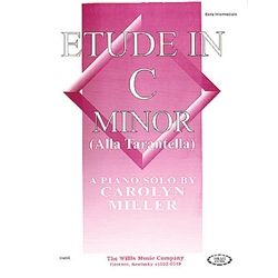 Etude in C Minor - Piano