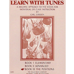 Learn with Tunes, Book 3: The Positions - Violin