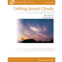Drifting Sunset Clouds - Piano