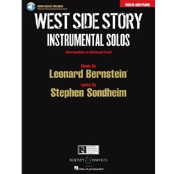 West Side Story: Instrumental Solos (Bk/CD) - Violin and Piano