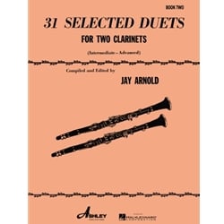 31 Selected Duets, Book 2 - Clarinet Duet