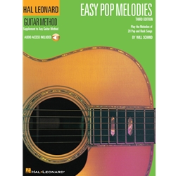 Hal Leonard Guitar Method - Easy Pop Melodies (with Audio Access)