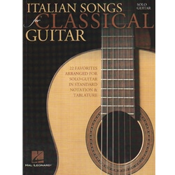 Italian Songs for Classical Guitar